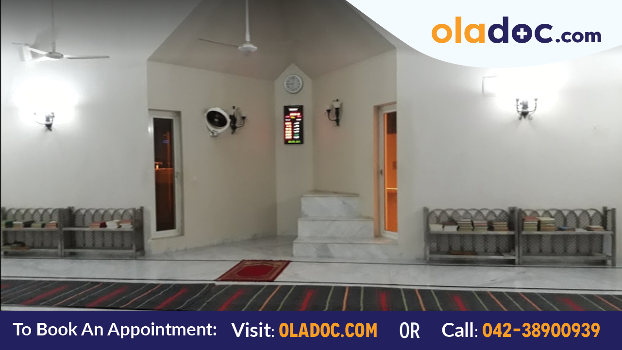 Masjid at Memon Medical Institute Hospital Karachi